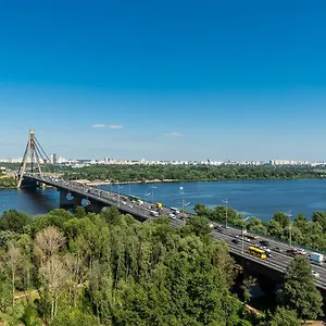  Апартаменты With Crazy Panoramic View Of The Dniepr